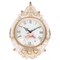 Double-Sided Wall Mounted Clock Accurate Pointer Clock Vintage Hanging Clock